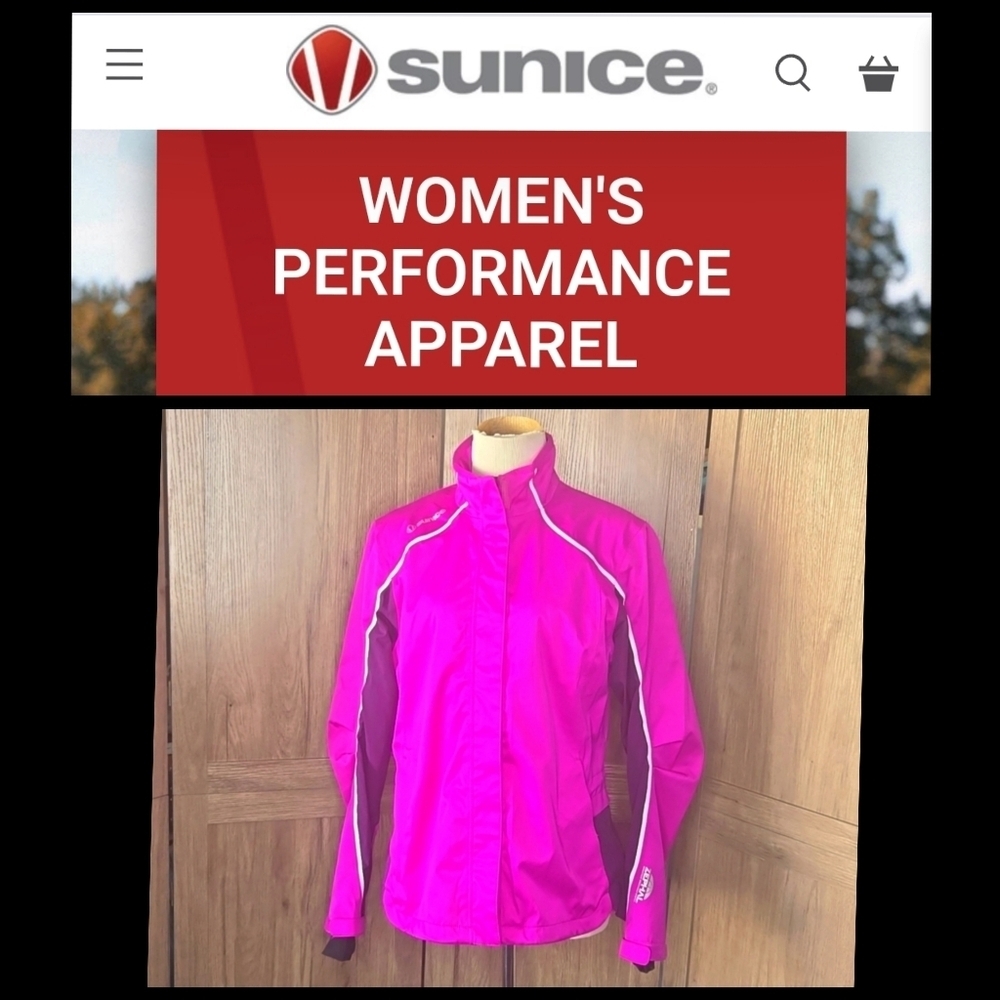 Zephal waterproof breathable stretch Typhoon sunice women jacket